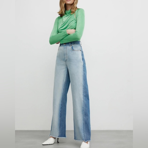 SIGNIFICANT OTHER Women's Light Blue High-Waisted Jeans ABOUT SIZE 24 - Picture 2 of 5